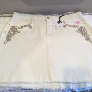 Nanette Lepore Denim Skirt